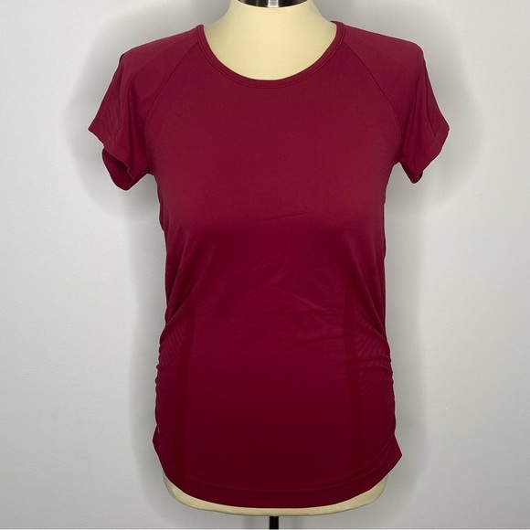 Athleta Tops - Athleta Speedlight Chilled Sangria Seamless Tee